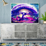 Full Diamond Painting kit - Glowing tree