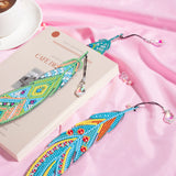 6 Pcs DIY Feather Diamond Painting Bookmark