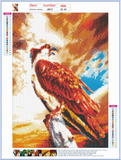 Full Diamond Painting kit - Eagle