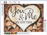 Full Diamond Painting kit -You & Me