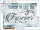 Full Diamond Painting kit - Forever