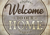 Full Diamond Painting kit - Welcome to our home