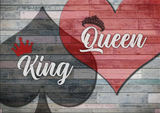 Full Diamond Painting kit - King Queen