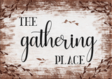 Full Diamond Painting kit - The gathering place