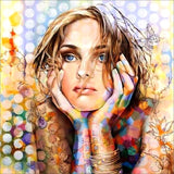 Full Diamond Painting kit - Beautiful girl