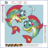 Full Diamond Painting kit - Lovely fish