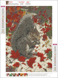 Full Diamond Painting kit - Cute squirrel