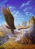 Full Diamond Painting kit - Eagle soars