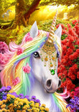Full Diamond Painting kit - Colorful unicorn