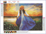 Full Diamond Painting kit - Beautiful woman