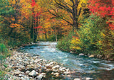 Full Diamond Painting kit - late autumn river