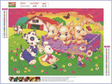 Full Diamond Painting kit - Animal park