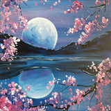 Full Diamond Painting kit - Beautiful moon view