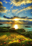 Full Diamond Painting kit - Seaside sunrise view