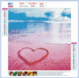 Full Diamond Painting kit - Beautiful seaside view