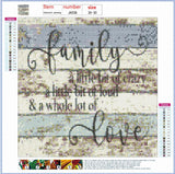 Full Diamond Painting kit - Family & love