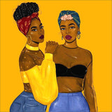 Full Diamond Painting kit - African beautiful women