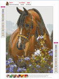 Full Diamond Painting kit - Beautiful horse