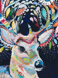 Full Diamond Painting kit - Beautiful colorful elk