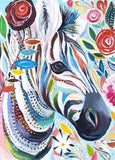 Full Diamond Painting kit - Beautiful color horse