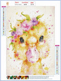 Full Diamond Painting kit - Yellow duck