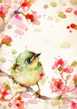 Full Diamond Painting kit - Watercolor bird