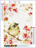 Full Diamond Painting kit - Watercolor bird