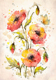 Full Diamond Painting kit - Watercolor flower