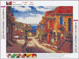 Full Diamond Painting kit - Beautiful seaside scenery