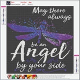 Full Diamond Painting kit - May there always be an angel by your side