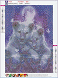 Full Diamond Painting kit - Cute tigers