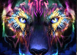 Full Diamond Painting kit - Ferocious tiger