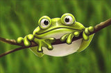 Full Diamond Painting kit - Cute frog