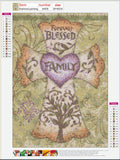 Full Diamond Painting kit - Forever blessed family