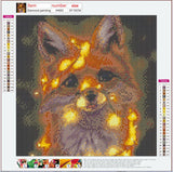 Full Diamond Painting kit - Cute fox
