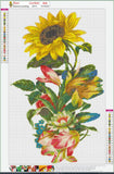 Full Large Diamond Painting kit - Sunflower