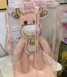 DIY Pink cow Popobe bear  (with glue tools)