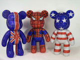 DIY Spiderman Popobe bear (with glue tools)