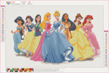 Full Diamond Painting kit - Disney Princess (16x24inch)