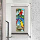 Full Large Diamond Painting kit - Macaws