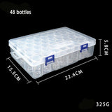 Slots Bottles drills Storage Box (Give stickers free) - Hibah-Diamond painting art studio