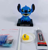 DIY Stitch car ornaments (with glue tools)