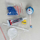 DIY Hello Kitty and Doraemon tape ruler Keychain  (with glue tools)