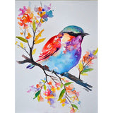 Full Diamond Painting kit - Watercolor bird