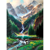 Full Diamond Painting kit - Mountains and waterfalls