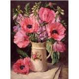 Full Diamond Painting kit - Flower Ranunculus