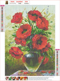 Full Diamond Painting kit - Flower Ranunculus