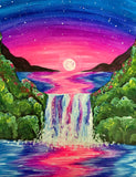 Full Diamond Painting kit - Beautiful waterfall