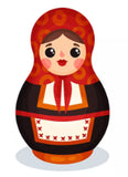 Full Diamond Painting kit - Russian doll