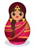 Full Diamond Painting kit - Russian doll